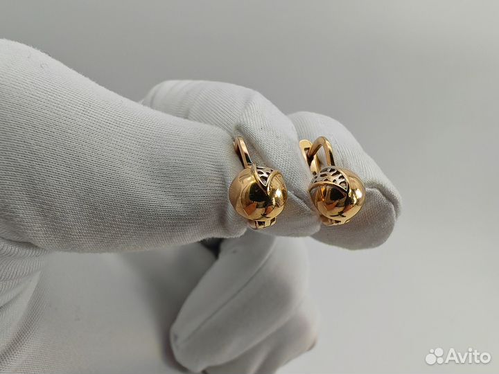 Пара серёг 585 пробы. Рассрочка