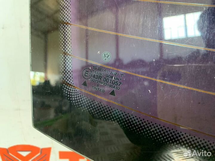 Стекло заднее Фольксваген Пассат B5