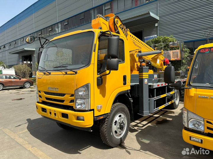 Автовышка 38м isuzu ELF, 4WD