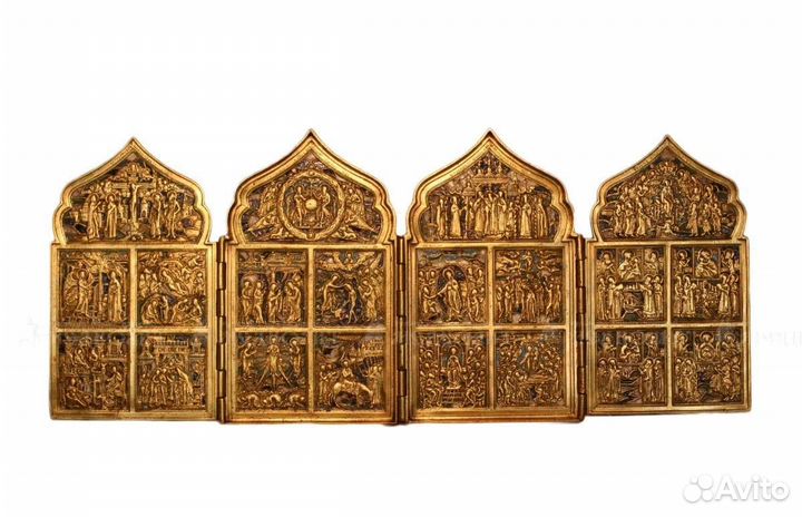 Створка от складня «Двунадесятые праздники»