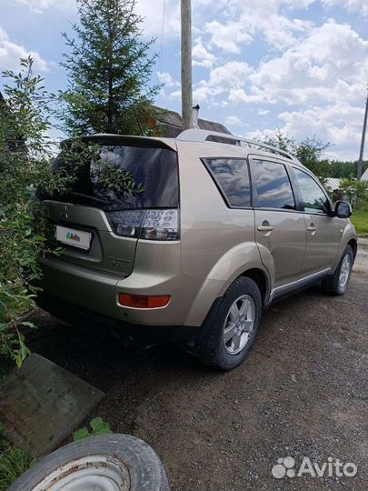Mitsubishi Outlander 2.4 CVT, 2007, 220 000 км