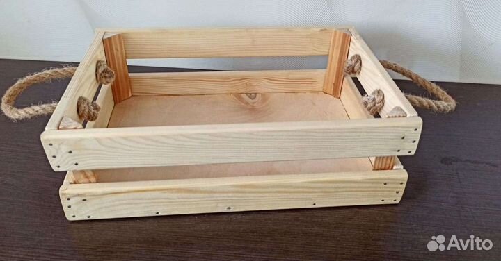 Ящик деревянный подарочный