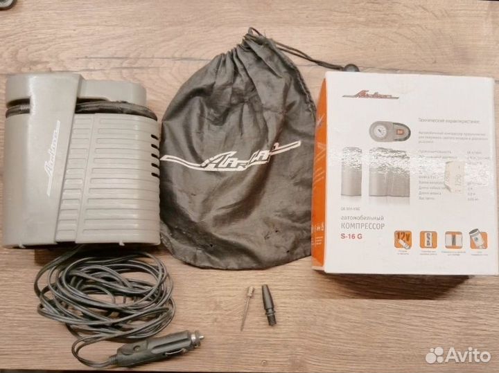 Компрессор автомобильный Airline S-16 G