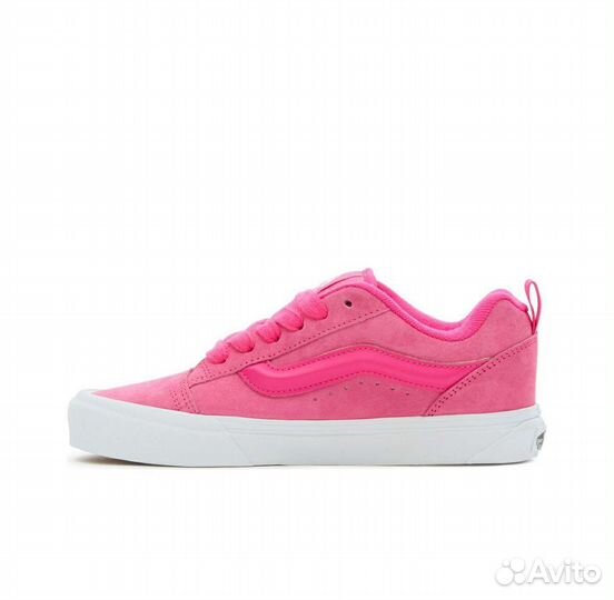 Кеды Vans Knu Skool Nubuck Pink Glo