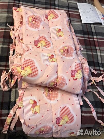 Бортики в кроватку