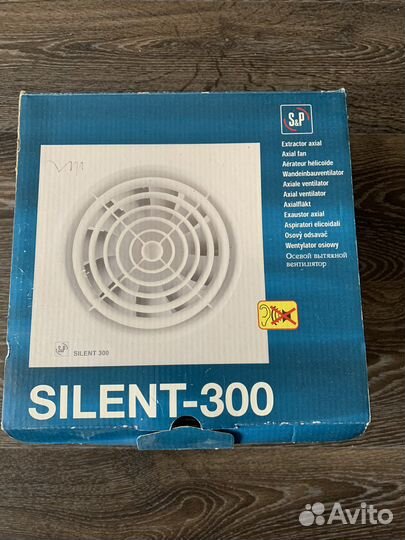 Осевой вытяжной вентилятор silent-300 cz plus