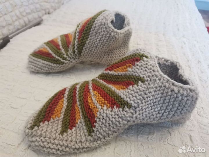 Следки, носки вязаные ручной работы