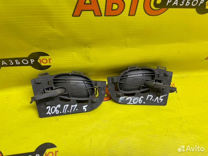 Ручка двери внутренняя передняя Peugeot 206 2A/C