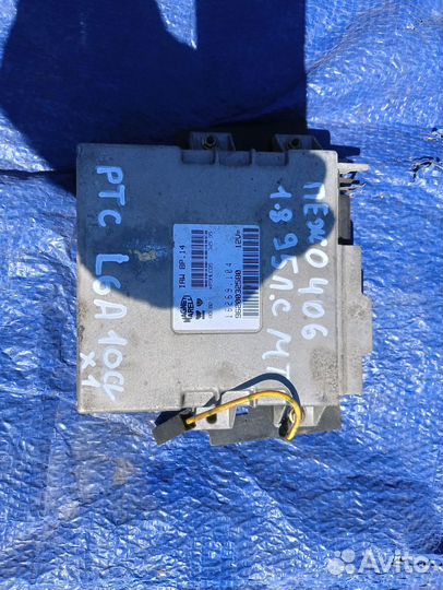 Эбу двигателя пежо 406