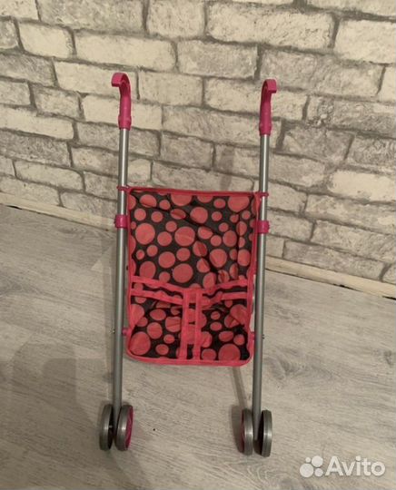 Коляска трость для пупса новая
