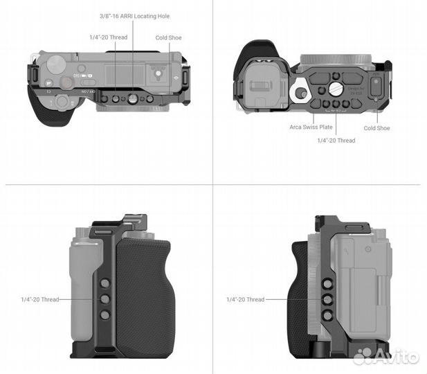 Клетка SmallRig 3538B для Sony ZV-E10