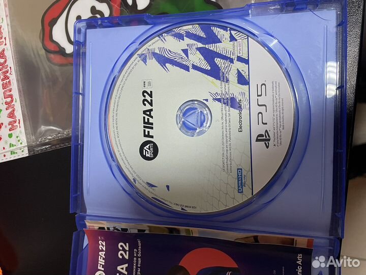 Игра для приставки fifa 22 PS5