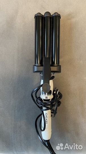 Плойка тройная для волос