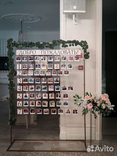 План рассадки гостей