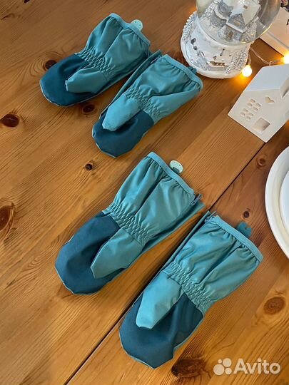 Варежки зимние детские 12-18 месяцев