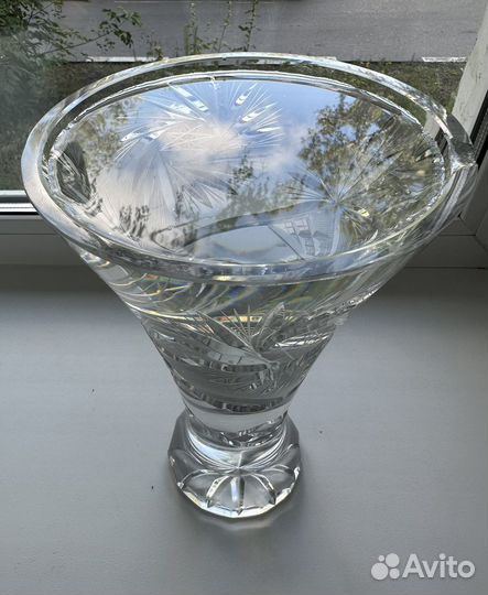 Хрустальная ваза, кубок 1.5 л СССР