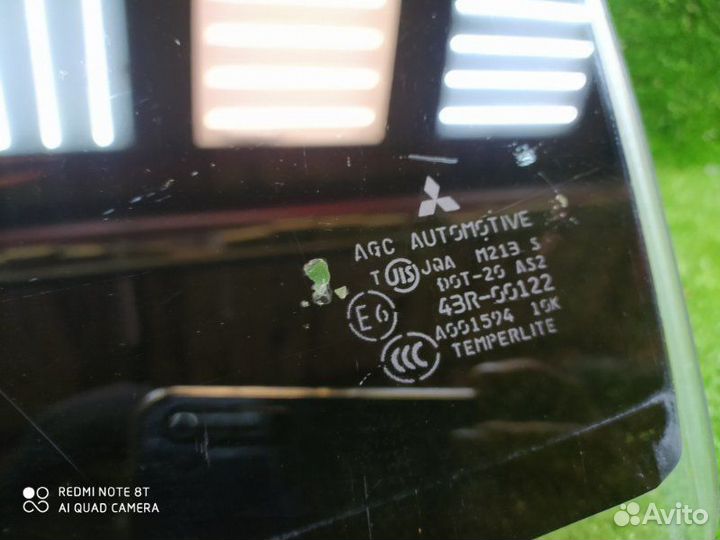 Стекло двери задней левой Mitsubishi Lancer/Lancer Evolution