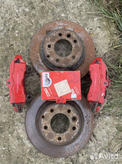 Тормозные диски porsche cayenne turbo