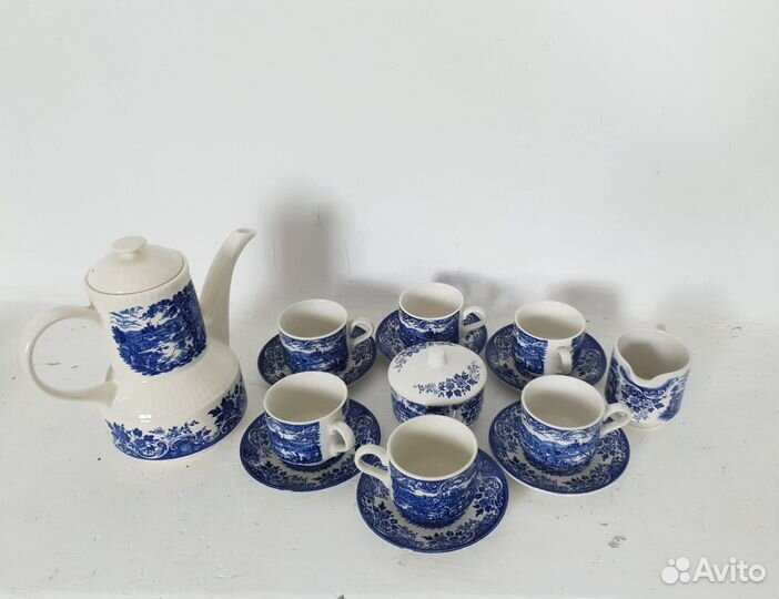 Чайный сервиз. Сервиз на 6 персон. 20 век