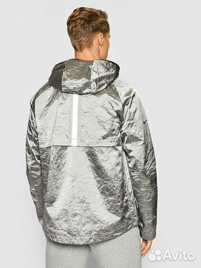 Куртка Nike tech pack woven jacket silver