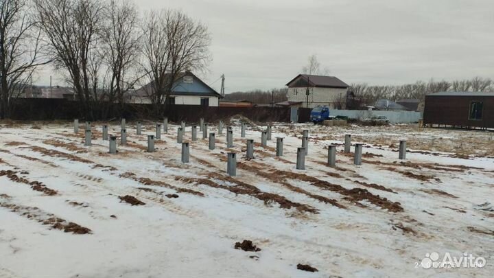 Сваи винтовые установка под ключ