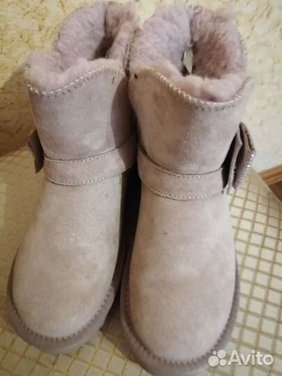 Угги натуральная замша