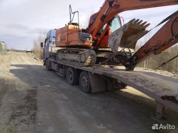 Грузоперевозки негабарита на траллах