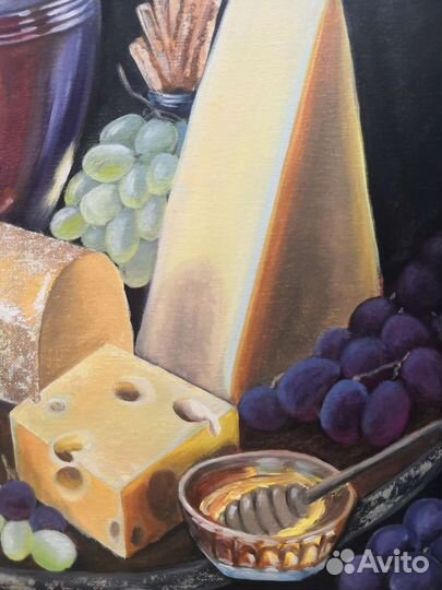 Картина маслом на холсте натюрморт