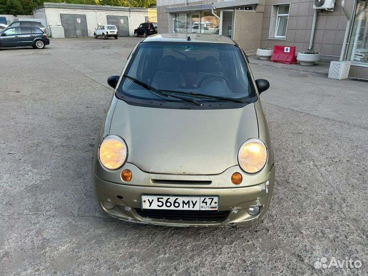 Разбор Daewoo Matiz