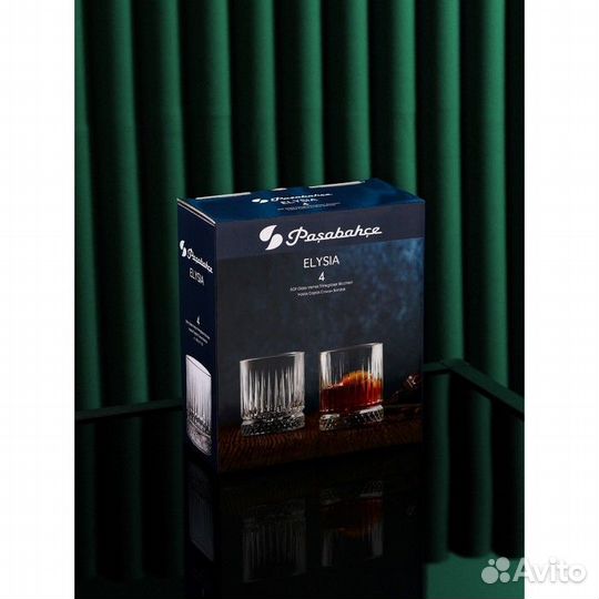 Набор стаканов Элизия Pasabahce, 1 упак. - 4 шт
