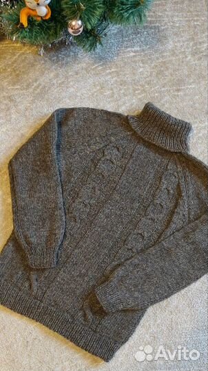 Суперский Новый свитер ручной вязки шерсть этника