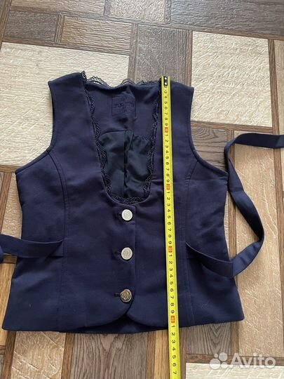 Школьная форма для девочки 134 синяя