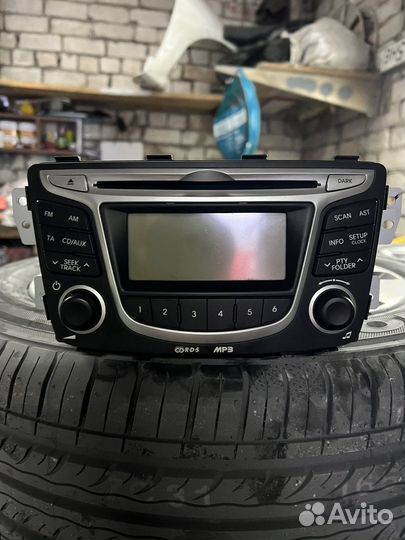 Магнитола hyundai solaris 1