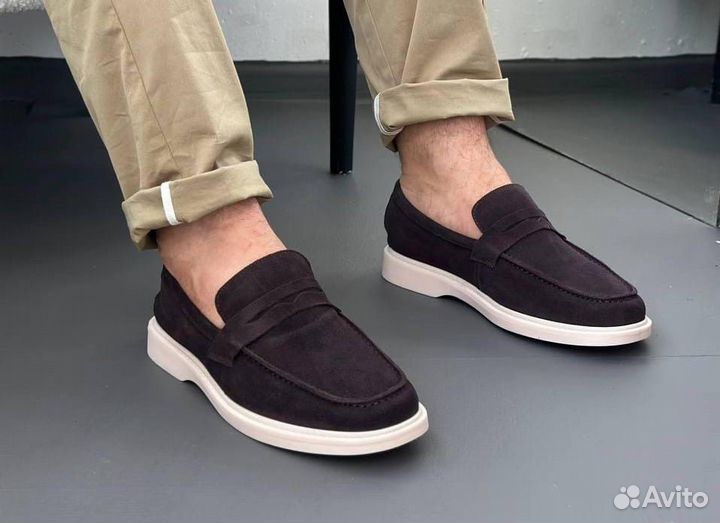 Loro Piana лоферы мужские большие размеры 45-48