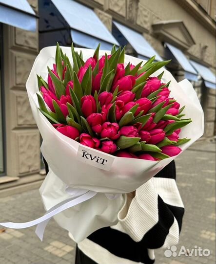 Тюльпаны к 8 марта букеты