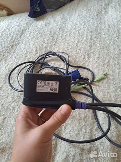 Портовый KVM переключатель aten CS62U-A7