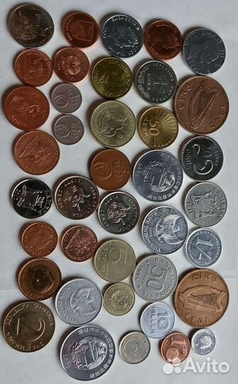 Птицы, монеты