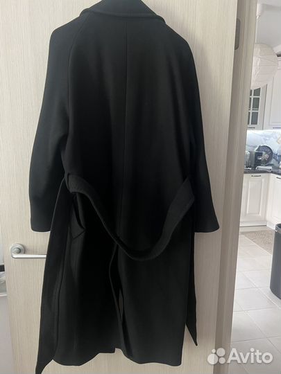 Пальто шерстяное h&m