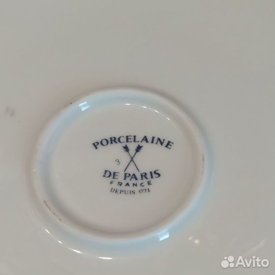 Пепельница.Фарфор Porcelaine de Paris.Франция.1970