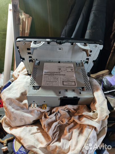 Штатная магнитола на skoda octavia a7