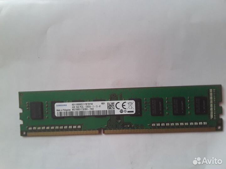 Память для пк DDR3 4 GB