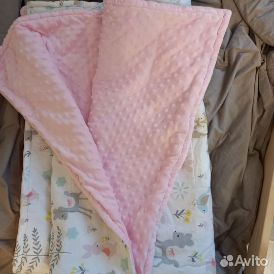 Детский плед ручной работы