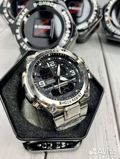 Часы Casio g shock металлические
