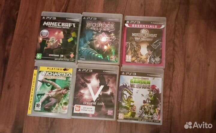 Диски на Sony PS3