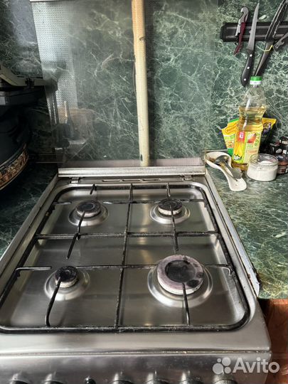 Газовая плита бу indesit 50см