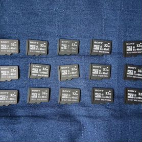 Карта памяти MicroSD Sony 32Gb (10 класс)