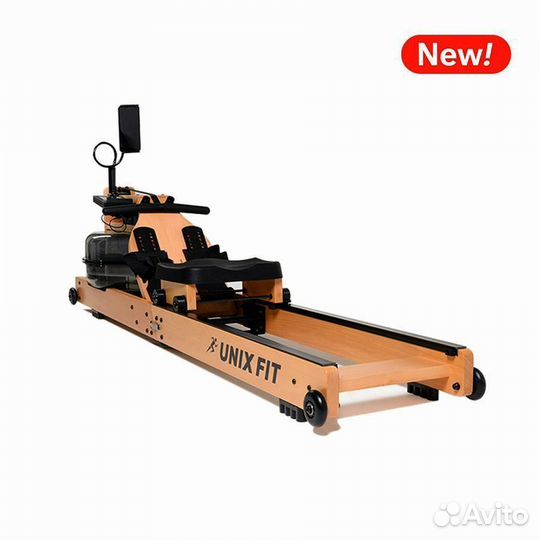 Гребной тренажер unixfit Wood Rower Light