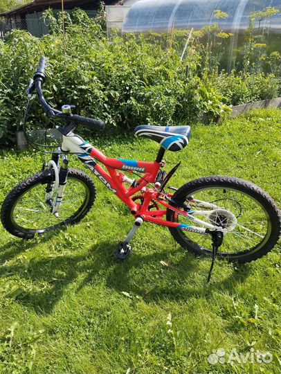 Велосипед горный детский 20,двухподвес