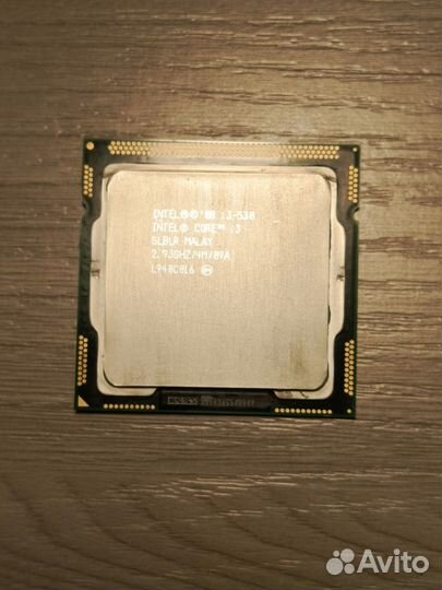Процессор intel core i3 530