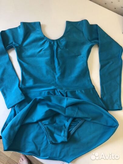 Гимнастическое платье- купальник, требуется для де